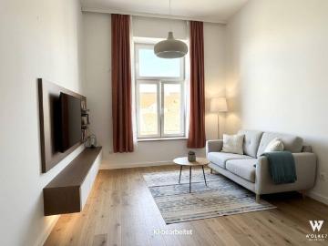 22 m² möblierte Altbauwohnung – Nähe Westbahnhof
