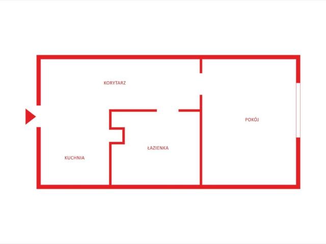 Do sprzedania 22 m² mieszkanie do własnej aranżacji z widokiem na zieleń