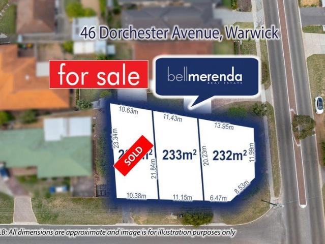 232m2 of VACANT STREET FRONT LAND IN WARWICK! Titles AVAILABLE SOON!