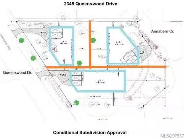 2345 Queenswood Dr, Saanich, BC, V8N 1X4 vacant land for sal.