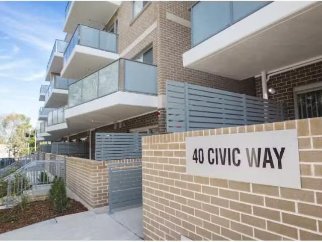 23/40 Civic Way, ROUSE HILL Apartment for rent Listed by Link.