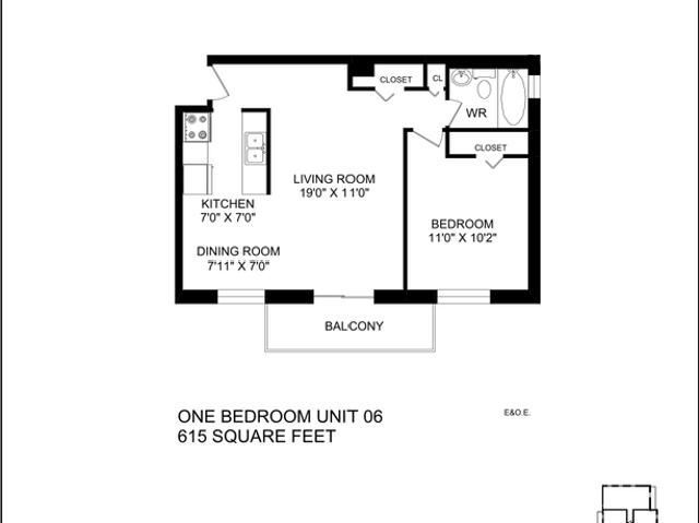 236 Duke St — 2 Bedroom 0502