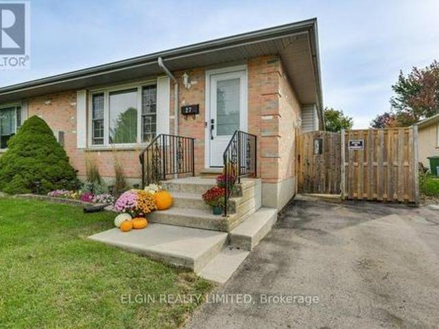 27 Carrie Crescent, St. Thomas, ON, N5R 6B9 house for sale | Listing ID X13866 | Royal LePage