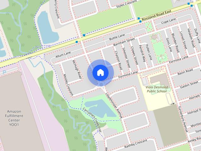 27 Lloydminster Avenue house — # BSMT 27 LLOYDMINSTER AVENUE, Ajax ON 2.0 Bedroom 2 Bedroom