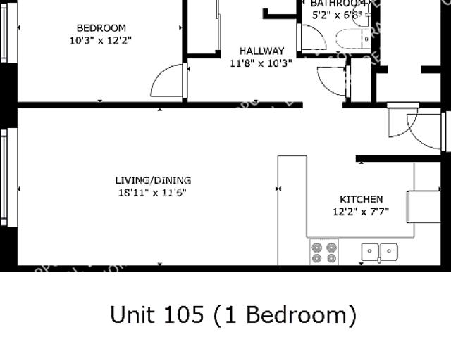 2444 South York Street Apartments, 1x1, 1x1 Elevate