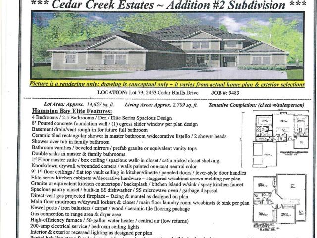 2453 Cedar Bluffs Dr, Slinger, WI 53086 | MLS #1958