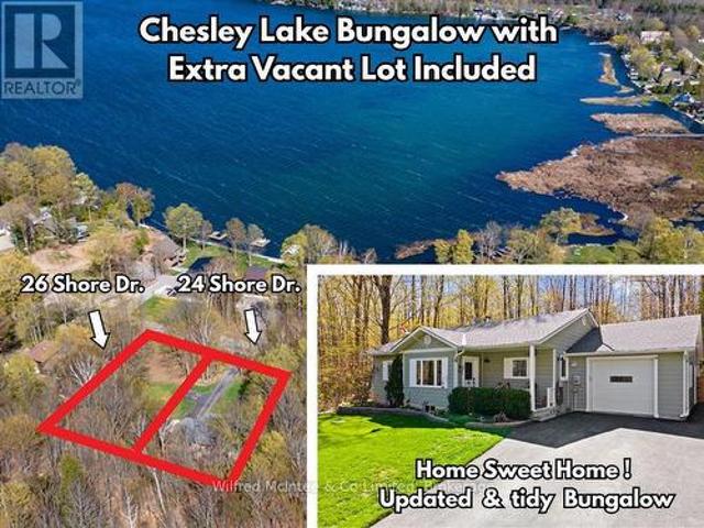 24 Shore Drive, South Bruce Peninsula, ON, N0H 1A0 house for sale | Listing ID X12890 | Royal LePage
