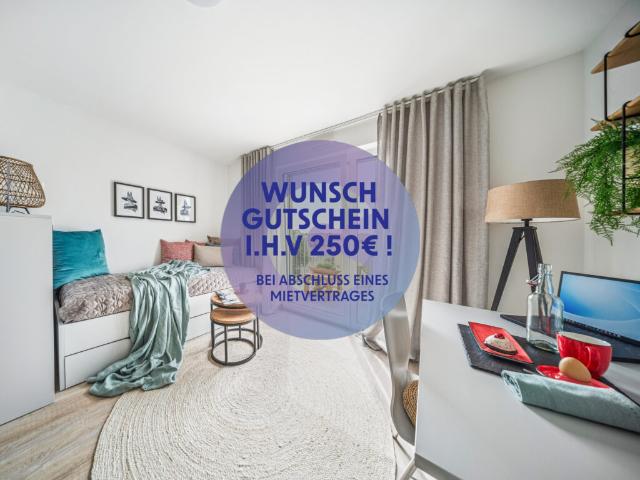 250 € Startgeschenk für deinen Einzug möbliertes 1 Zimmer Apartment in Magdeburg
