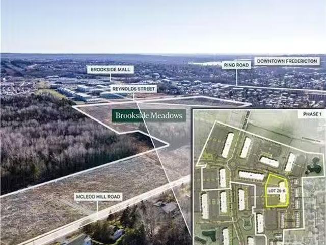 25 6 Mcleod Hill Rd, Fredericton, NB, E3G 6H5 vacant land fo.