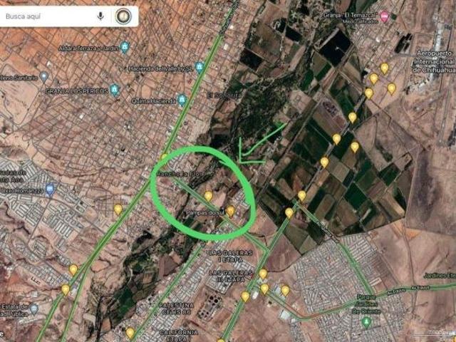 25,000 M2 CHIH FUERZA AÉREA terreno ind en venta REBADIR LR 070122