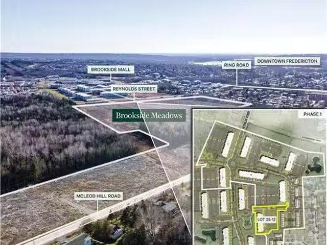 25 12 Mcleod Hill Rd, Fredericton, NB, E3G 6H5 vacant land f.