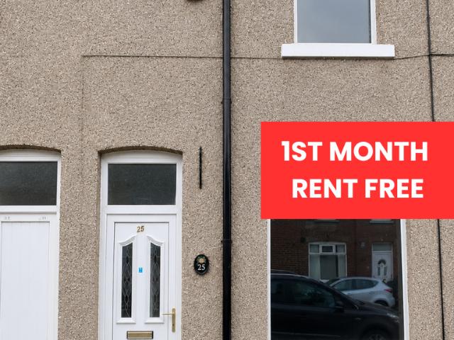 25 Marlborough Street, Hartlepool TS25 2 bed terraced house to rent £485 pcm £112 pw