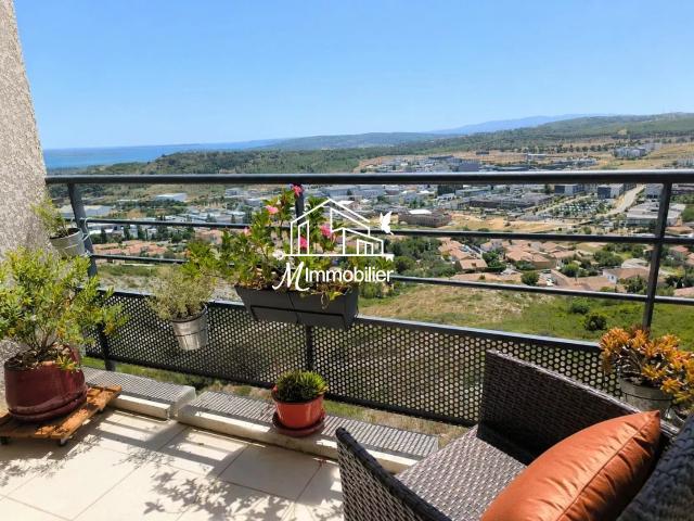 M'260605 APPARTEMENT T3 HAUTS DE NARBONNE
