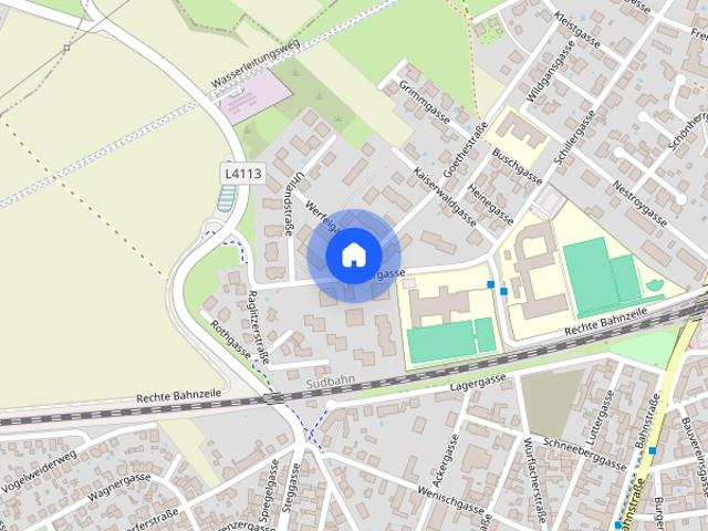 2620 Neunkirchen, Werfelgasse 1 Stg.1 /Schillergasse 5 Stg.2