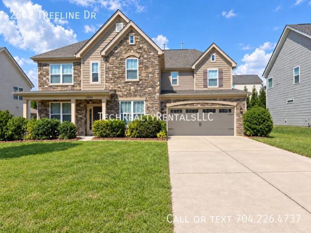 2642 Treeline Dr, 4 beds, 3 full and 1 half baths