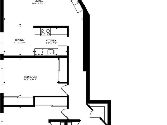 270 Perkins 2 Bedroom Apartment for Rent at 270 Perkins St, Oakland, CA 94610 Adams Point
