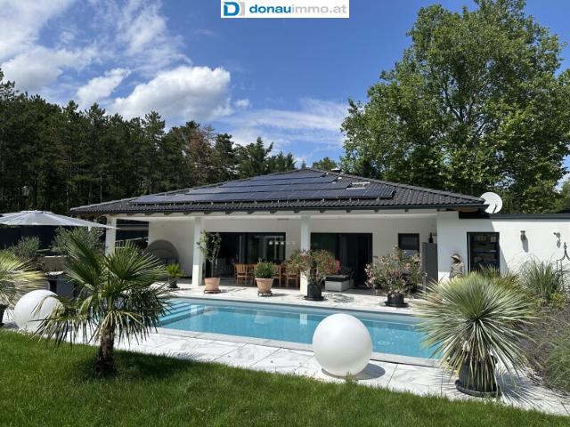 2721 Bad Fischau Topexklusiver Traumbungalow mit Pool, Sauna und Riesengarten in Grünruhelage