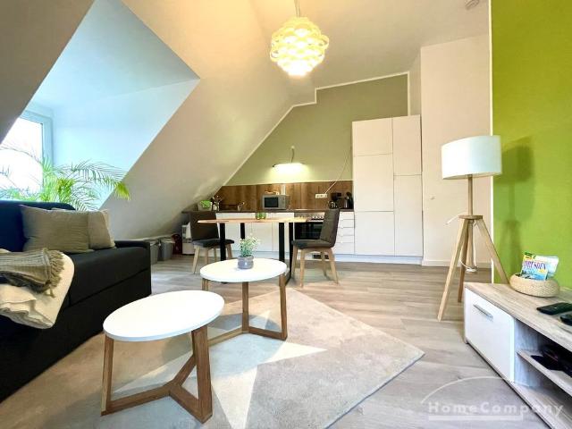 27462 HomeCompany Dresden Möbliert/Furnished 2 Zimmer Dachgeschoß Apartment in Dresden Grosszschachwitz max. 2 Personen