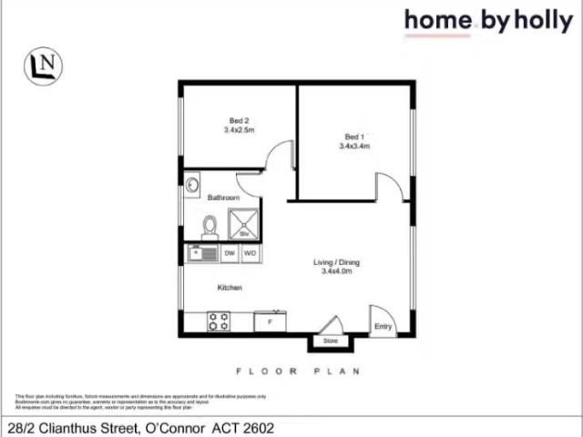 28/2 Clianthus Street, O'connor Apartment for rent Listed by.