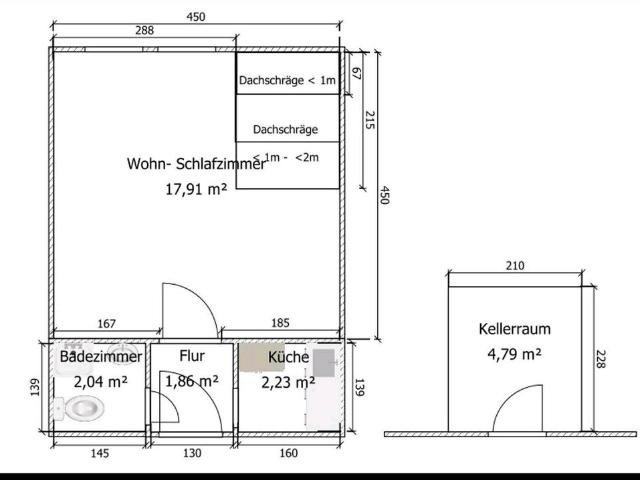 28755 Bremen Vegesack Renovierte 1 Zimmer Wohnung 25m²