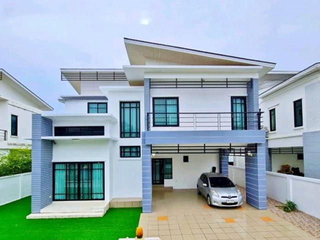 290909ssapoic ให้เช่า บ้าน ศูนย์การค้าแพชชั่นฯ 800 ม. โฮมโปร ระยอง 1 กม. เนินพระ ใจกลางเมืองระยอง บ้านเดี่ยว 2 ชั้น 3 นอน 3 น้ำ 76 ตร.ว
