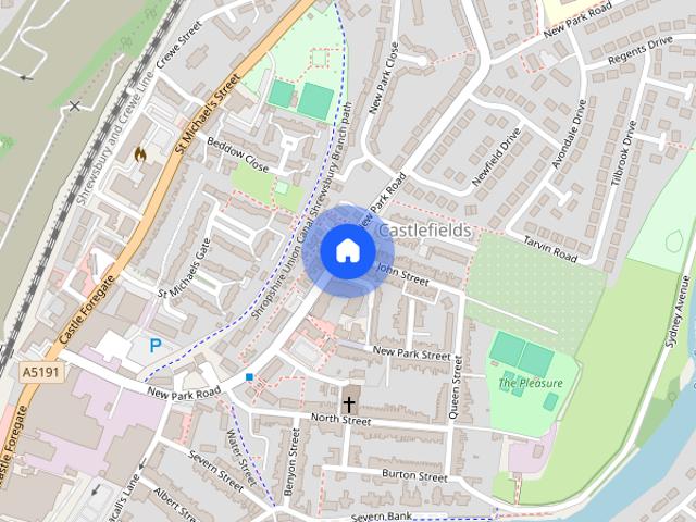 29 John Street, Castlefields, Shrewsbury, SY1 2RZ