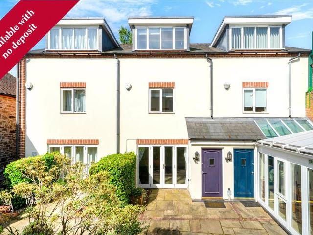 29E Merchants Court, Corve Street. 3 bed terraced house to rent £1,150 pcm £265 pw