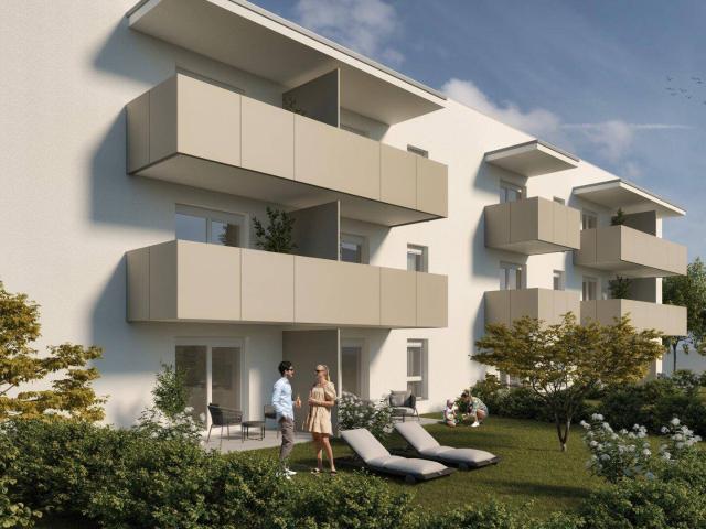 2 MONATE MIETFREI! Moderne Gartenwohnung in Hofkirchen: Erstbezug mit Terrasse und Stellplatz für 549,69 €