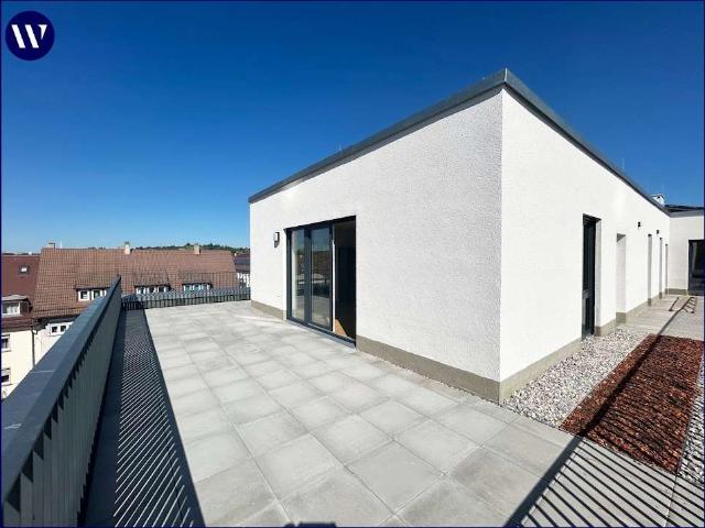 2 Monate mietfrei! Neubaukomfort + Dachterrasse + viel Platz + Einbauküche + 2 Bäder + Abstellraum