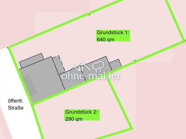 2 Optionen: 1 Preis ! Freistehendes Haus mit zusätzl. Bauplatz für Handwerker ! PROVISIONSFREI !