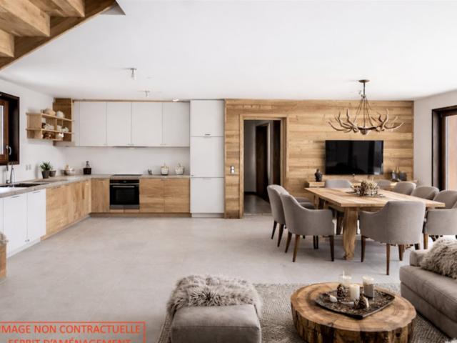 2 à 4 chambres, appartements sud facing à seulement 90 m des. m² Montaimont