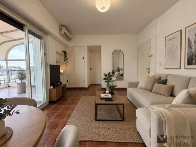 2 AMBIENTES EN PISO 13 CON GRAN BALCÓN TERRAZA Y VISTA ABIERTA