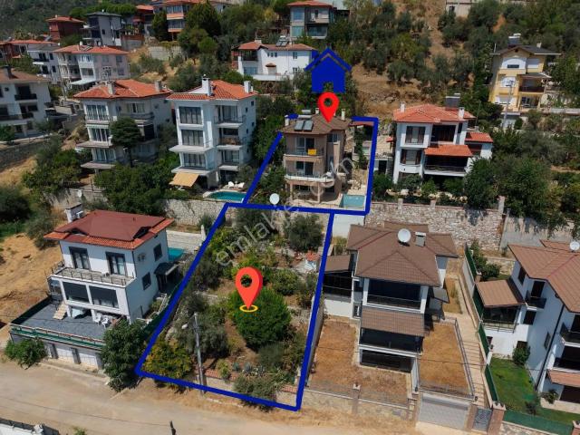 2 Bağımsız Arsa Üzerinde 550 M²’lik Havuzlu Midilli Manzaralı Villa