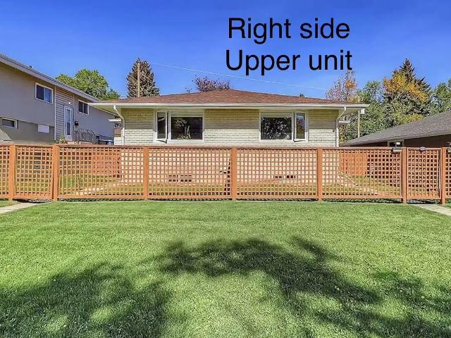 2 Bed / 1 Bath upper unit of a fourplex