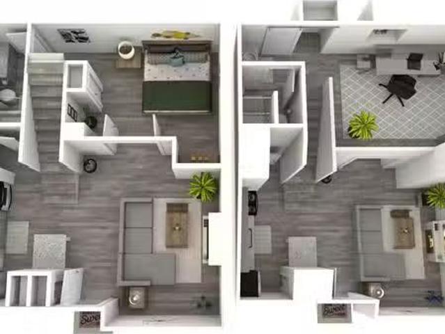 2 Bed 2 Bath