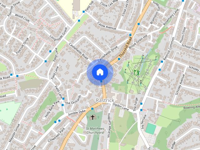 2 bed terraced house to rent in Thornhill Road, Brighouse