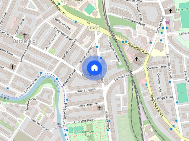 2 bed unfurnished at Morley Street, Glasgow, G42