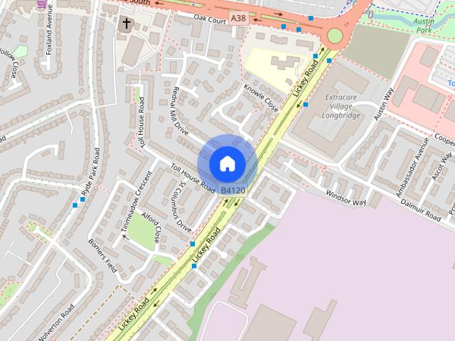 2 Bed Flat Available In Rednal B45