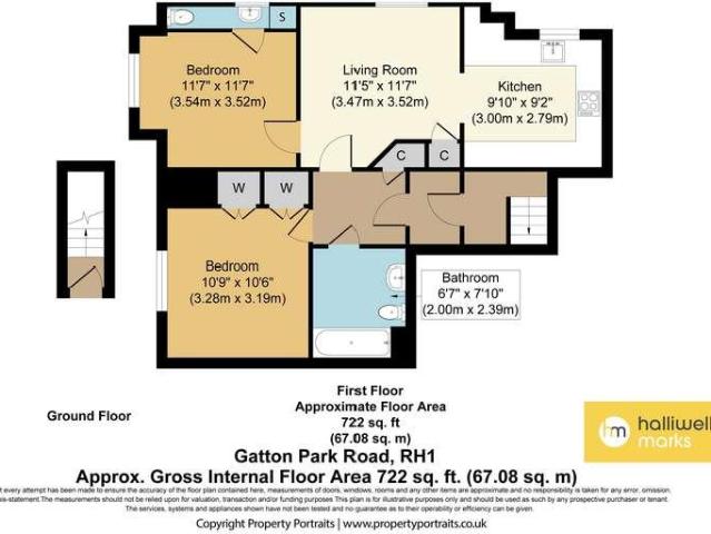 2 bed flat for sale