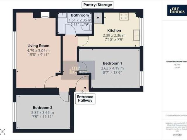 2 bed flat for sale