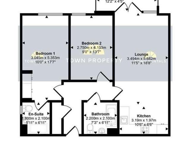 2 bed flat for sale