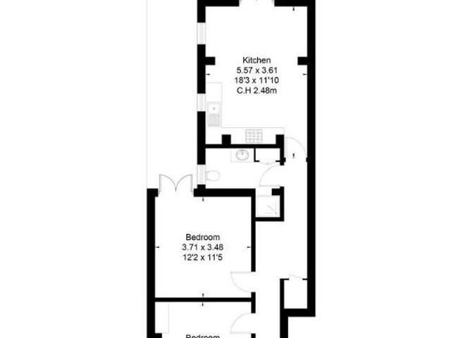 2 bed flat for sale