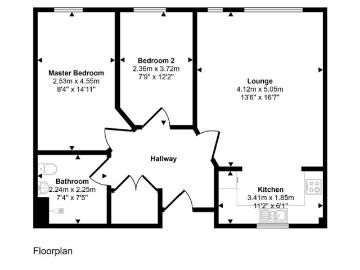 2 bed flat for sale