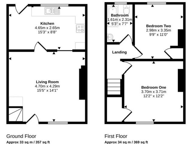 2 bed flat to rent