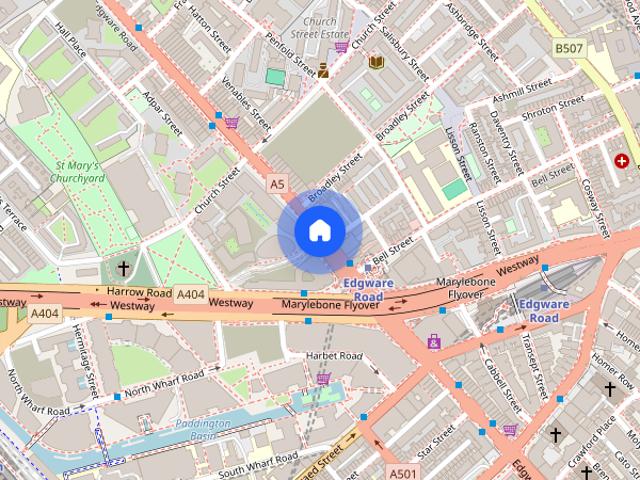 2 bed flat to rent in Newcastle Place, London