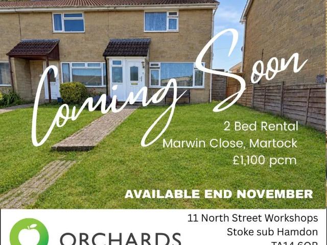 2 bed house to rent in Marwin Close, Martock
