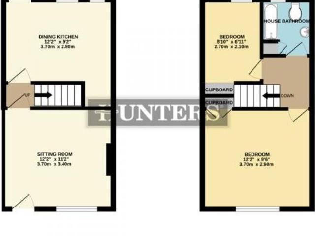 2 bed house for sale