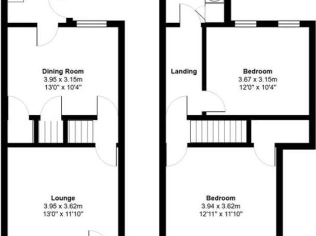 2 bed house for sale