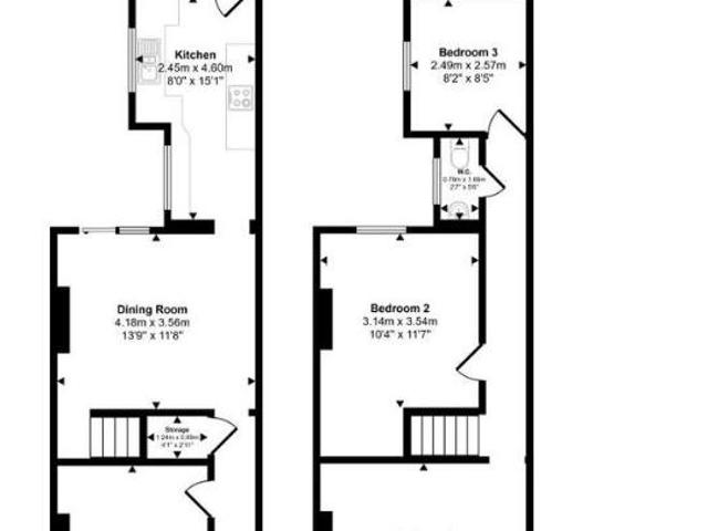2 bed house for sale