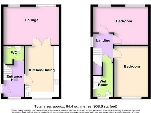 2 bed house for sale